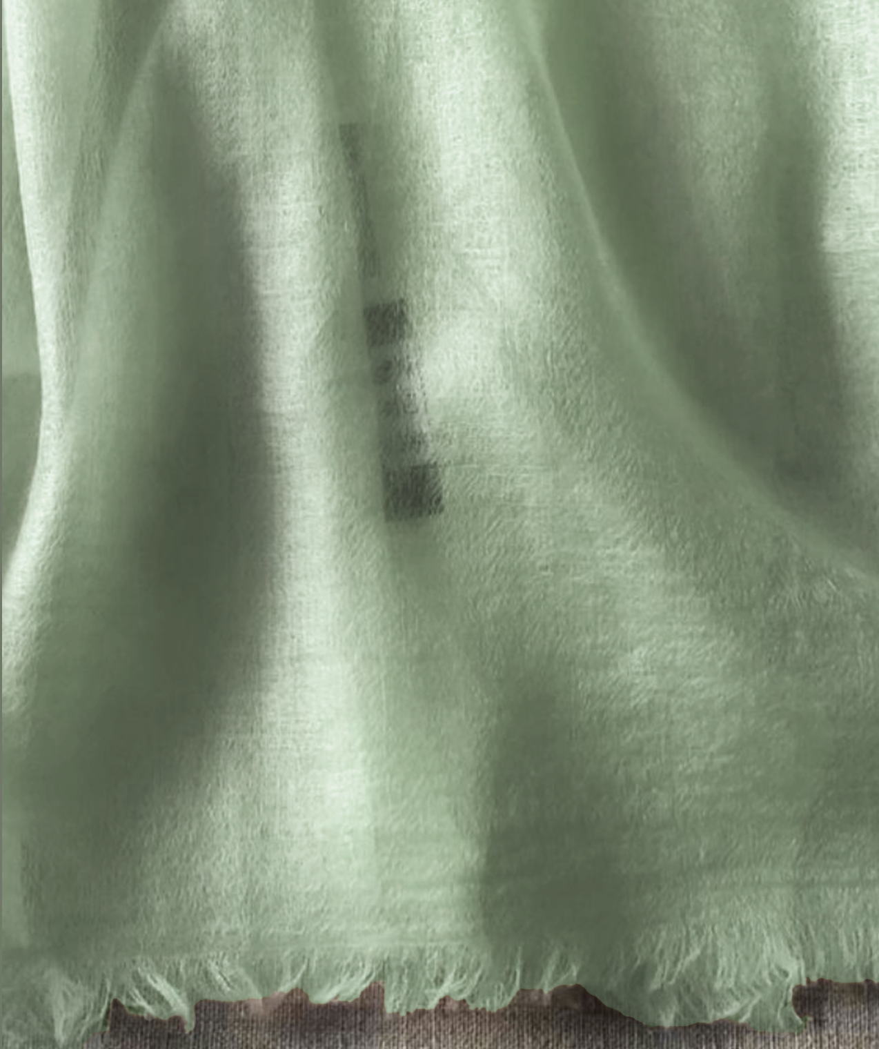 Resort wear shawl 100x 230cm 100% Cashmere pearl grey