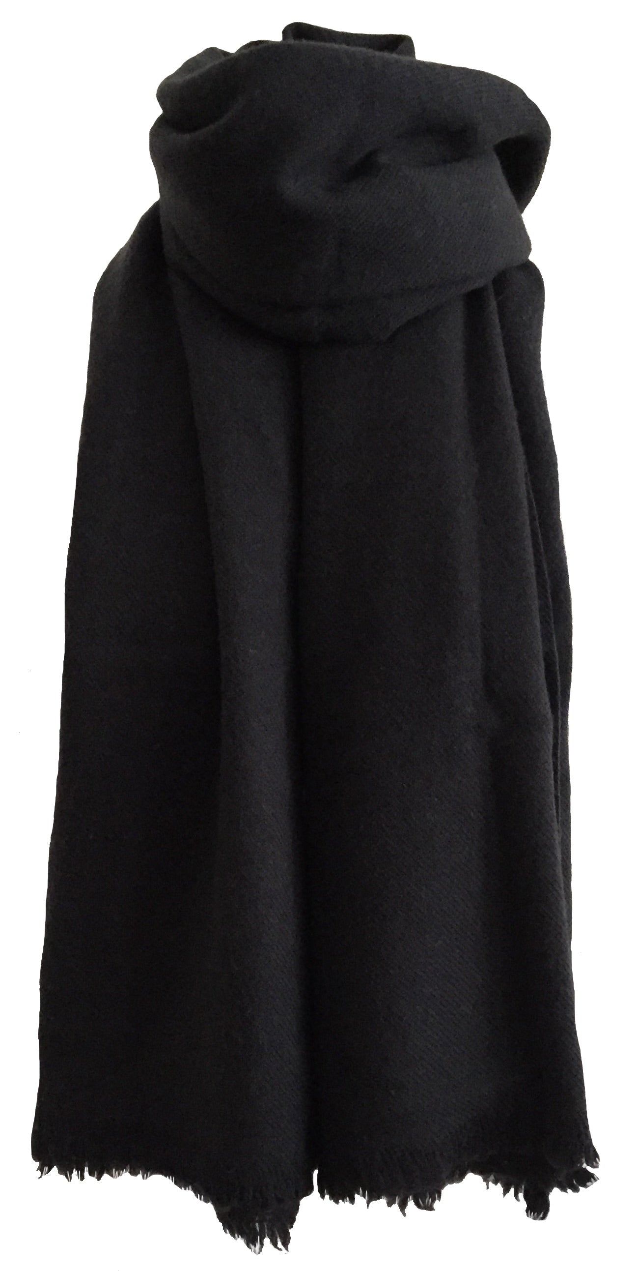 The Havana scarf 2 ply jeans blue