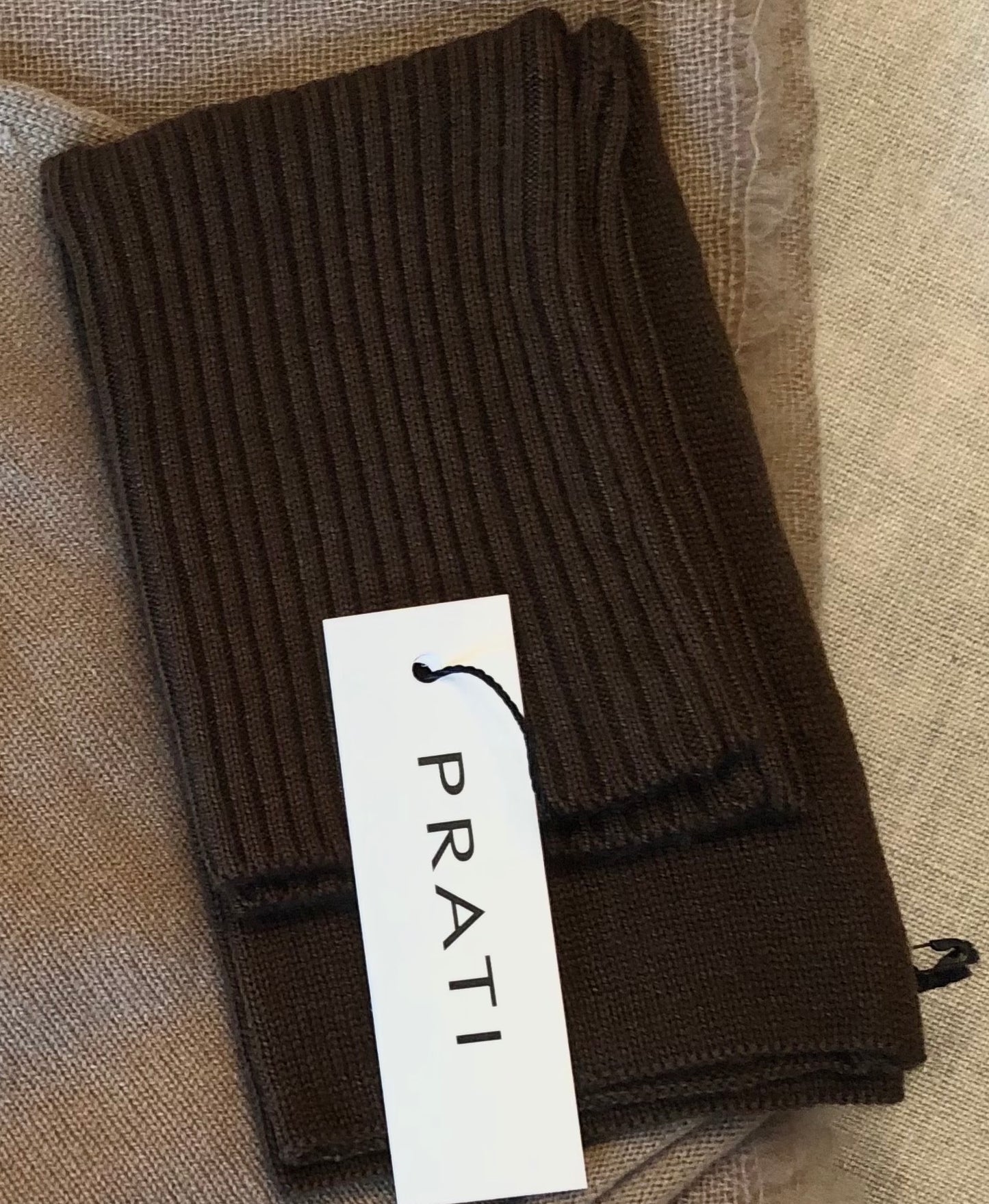 Cashmere hand warmer gloves navy