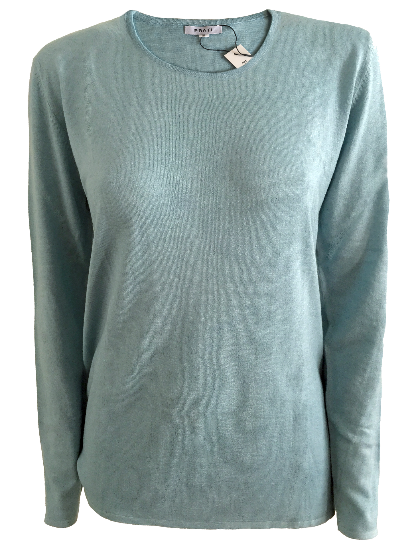 Cashmere Silk crew neck sweater havana blue