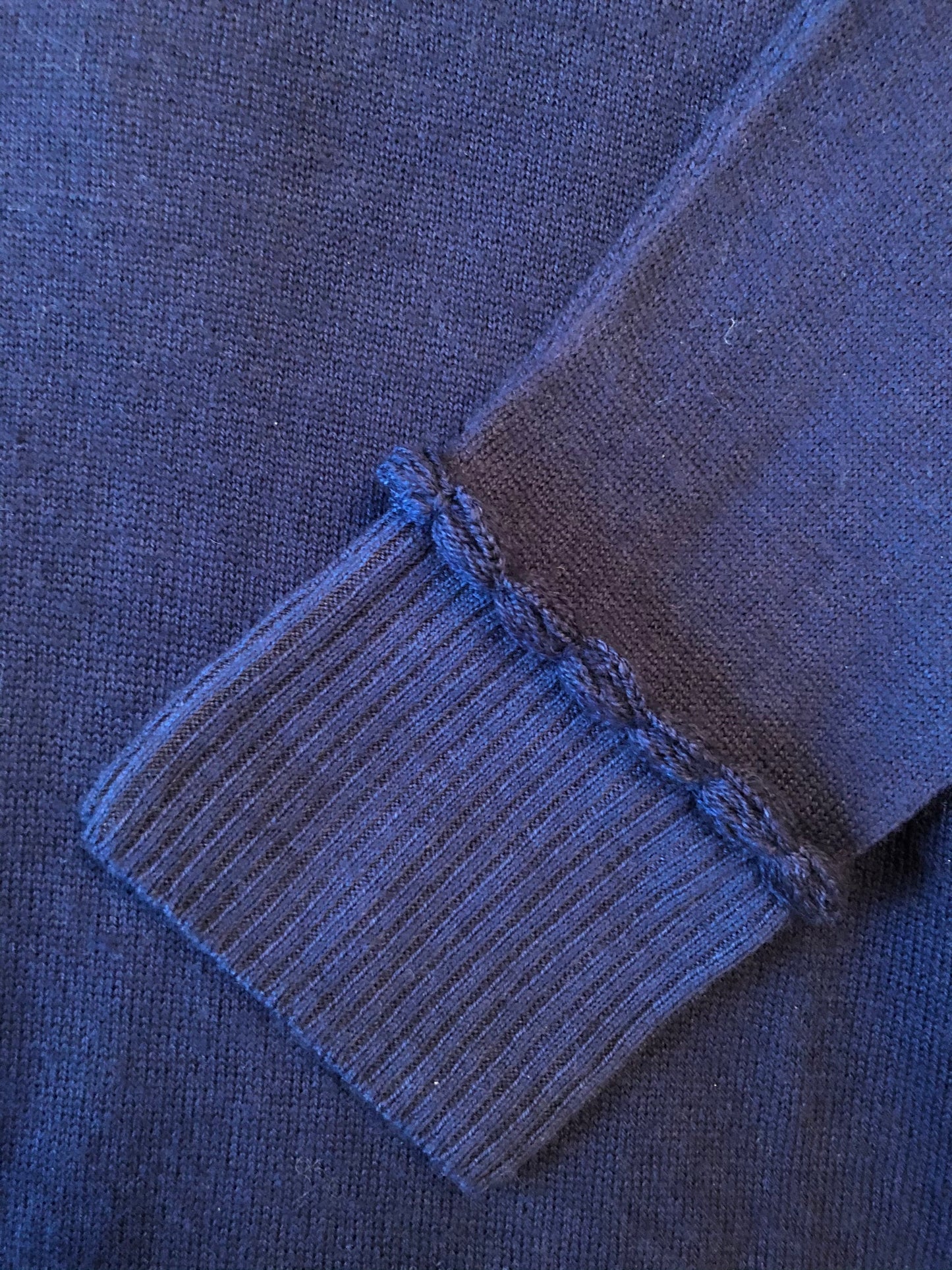 Cashmere pom pom sweater