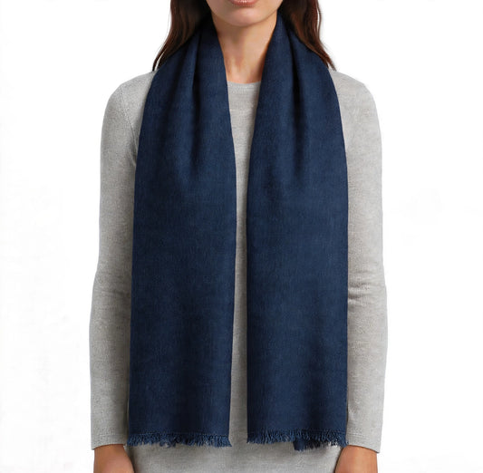 Havana scarf 1 ply navy
