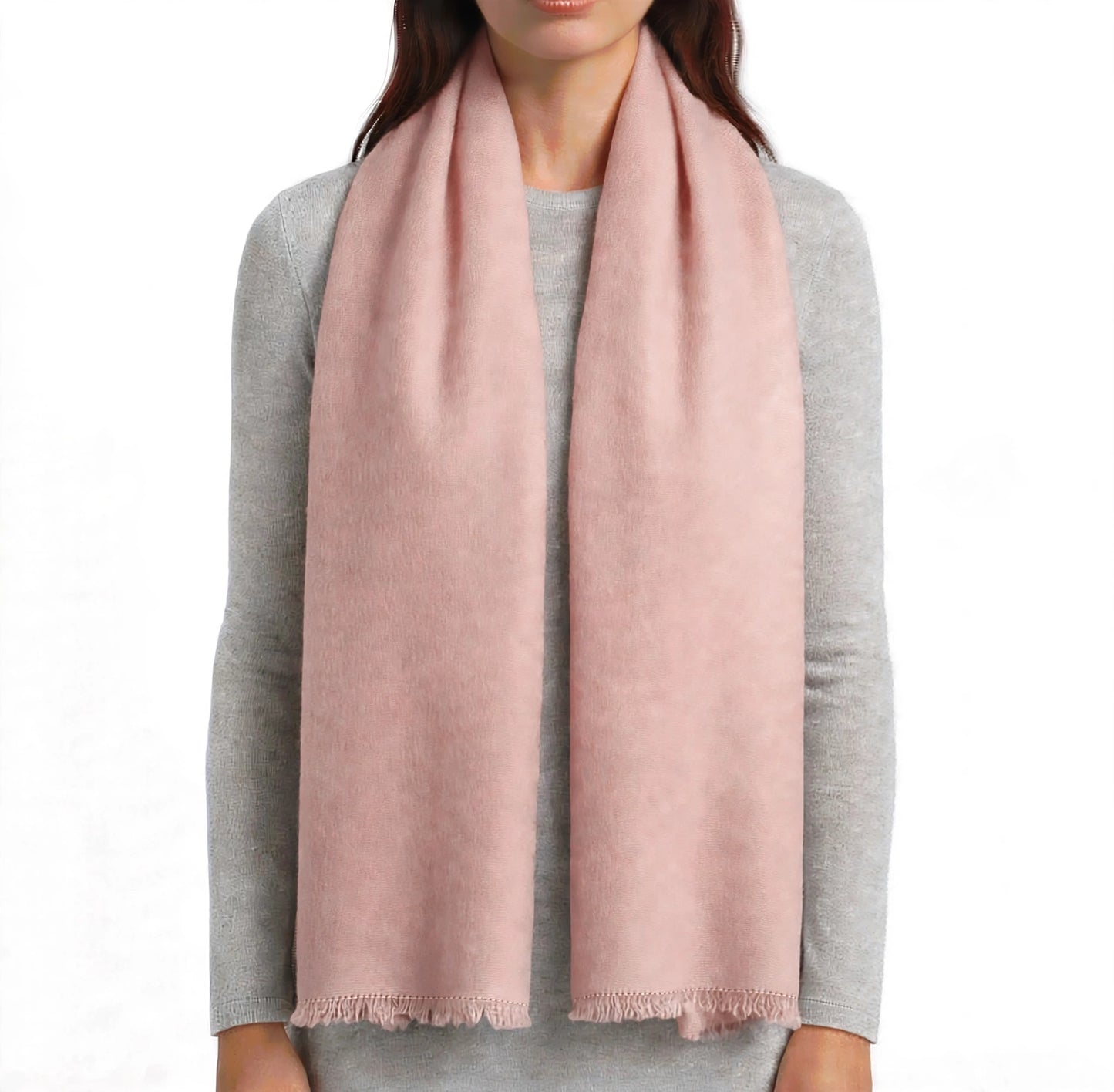 Havana scarf 1 ply light off white