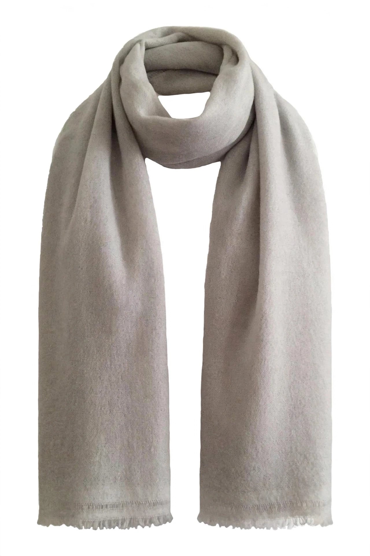 Havana scarf 1 ply light off white