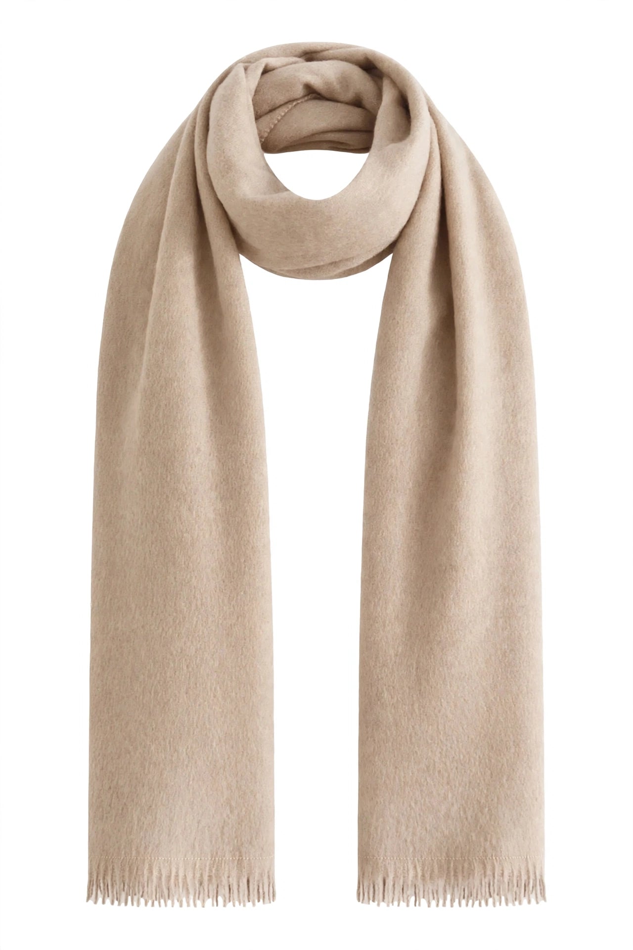 Havana scarf 1 ply light off white