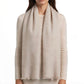 Havana scarf 1 ply light off white
