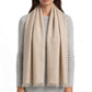 Havana scarf 1 ply light off white