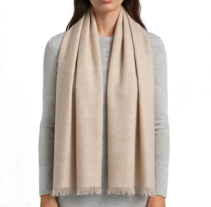 Havana scarf 1 ply beige