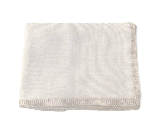 Baby blanket off white sand