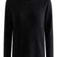 Cashmere crew neck old man blue