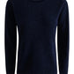 Cashmere round neck sweater black