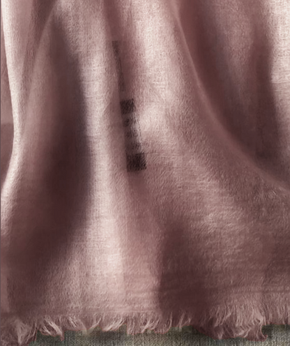 Resort wear shawl 100x 230cm 100% Cashmere powder