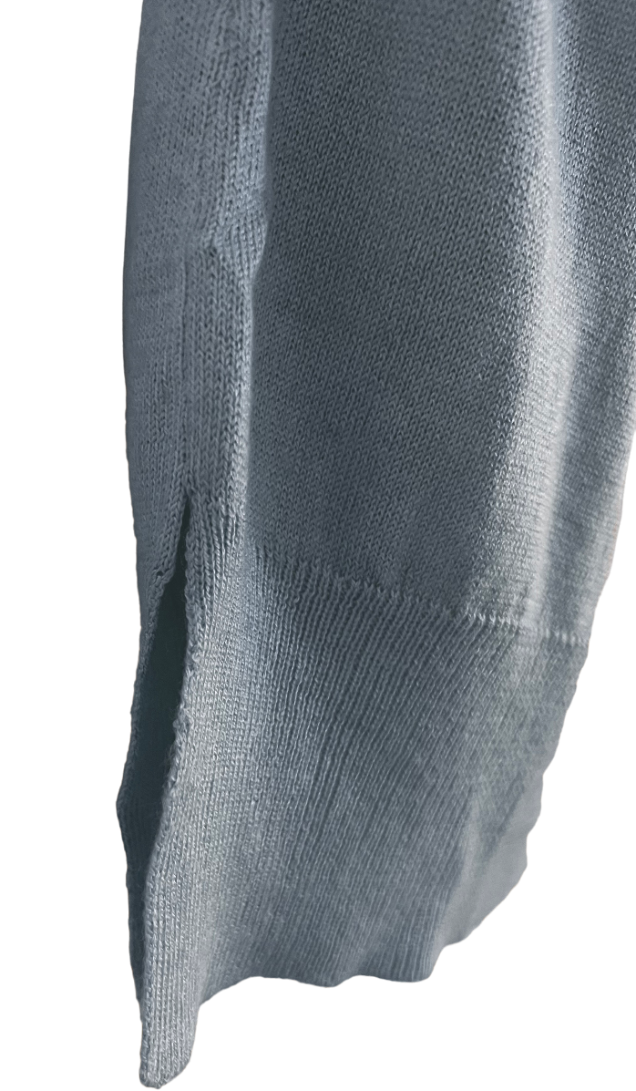 Cashmere Silk crew short sleeve sweater camel