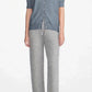 Cashmere Silk crew short sleeve cardigan sweater camel