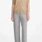 Cashmere Silk crew short sleeve cardigan sweater navy