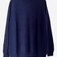 Men´s cashmere crew neck sweater jeans blue