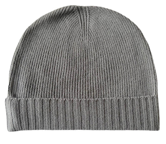 Men´s cashmere beanie grey