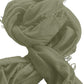 Cashmere scarf with fringes navy