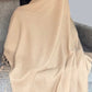 100% Cashmere blanket with fringe 70x 200 cm
