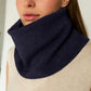 Cashmere neck warmer black
