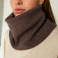 Cashmere neck warmer black
