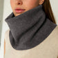 Cashmere neck warmer black