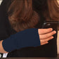 Cashmere hand warmer gloves grey