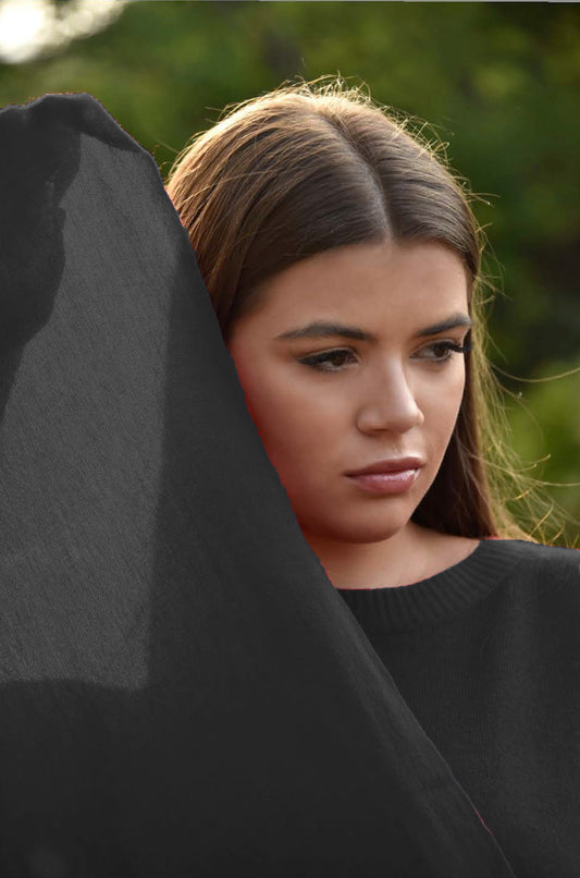 The Havana scarf black