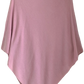 Cashmere classic poncho dark grey