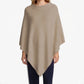Cashmere classic poncho camel