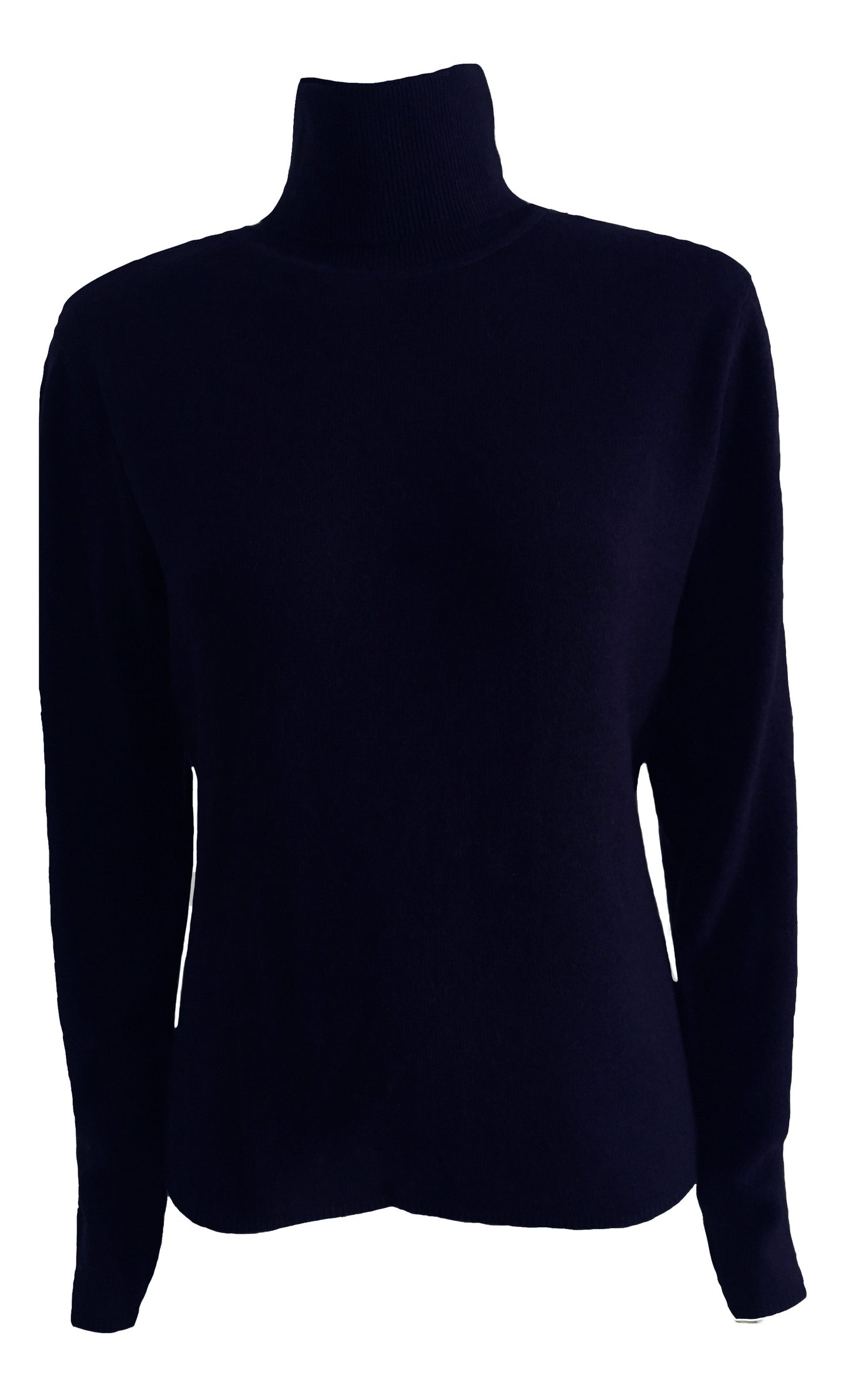 Cashmere Jackie turtleneck navy