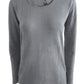 Cashmere Silk crew neck sweater t shirt pearl grey