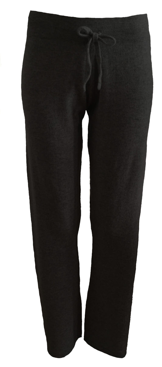 Cashmere lounge pant black