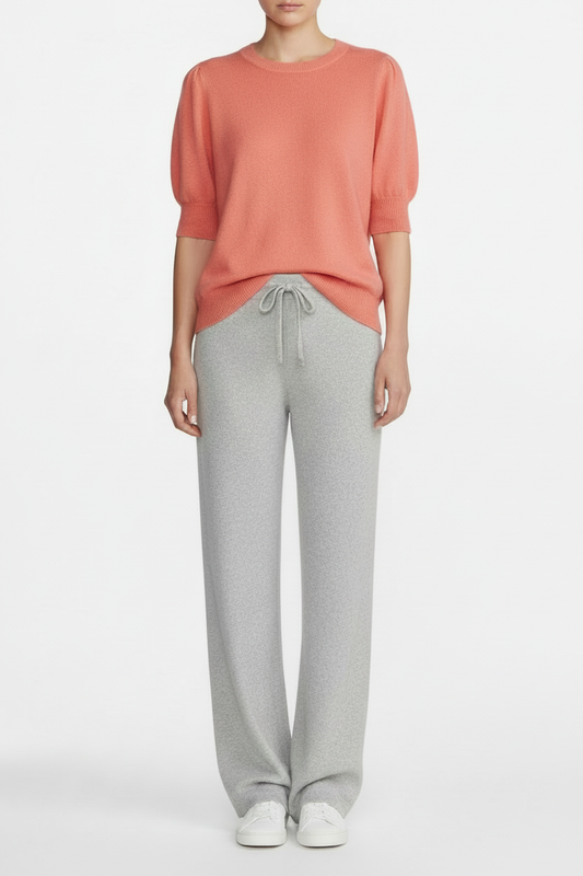 Coral top no logo clean hem