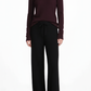PC07 Aubergine with PC72 Black Lounge Pants
