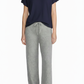 PC112 navy top with grey melange lounge pants