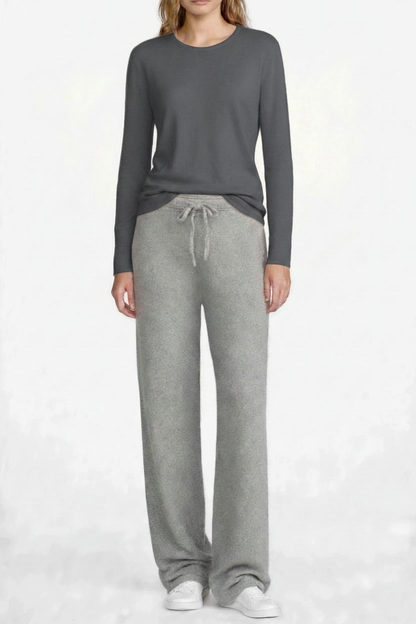 PC63 Charcoal Grey with PC72C Melange Grey Pants