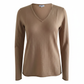 PC64 Beige V-neck - Lighter, Ghost Mannequin