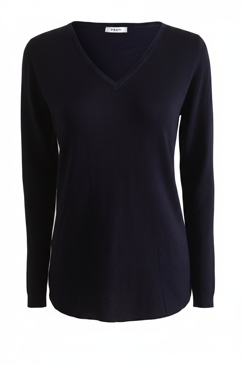 PC64 Black V-neck - Ghost Mannequin