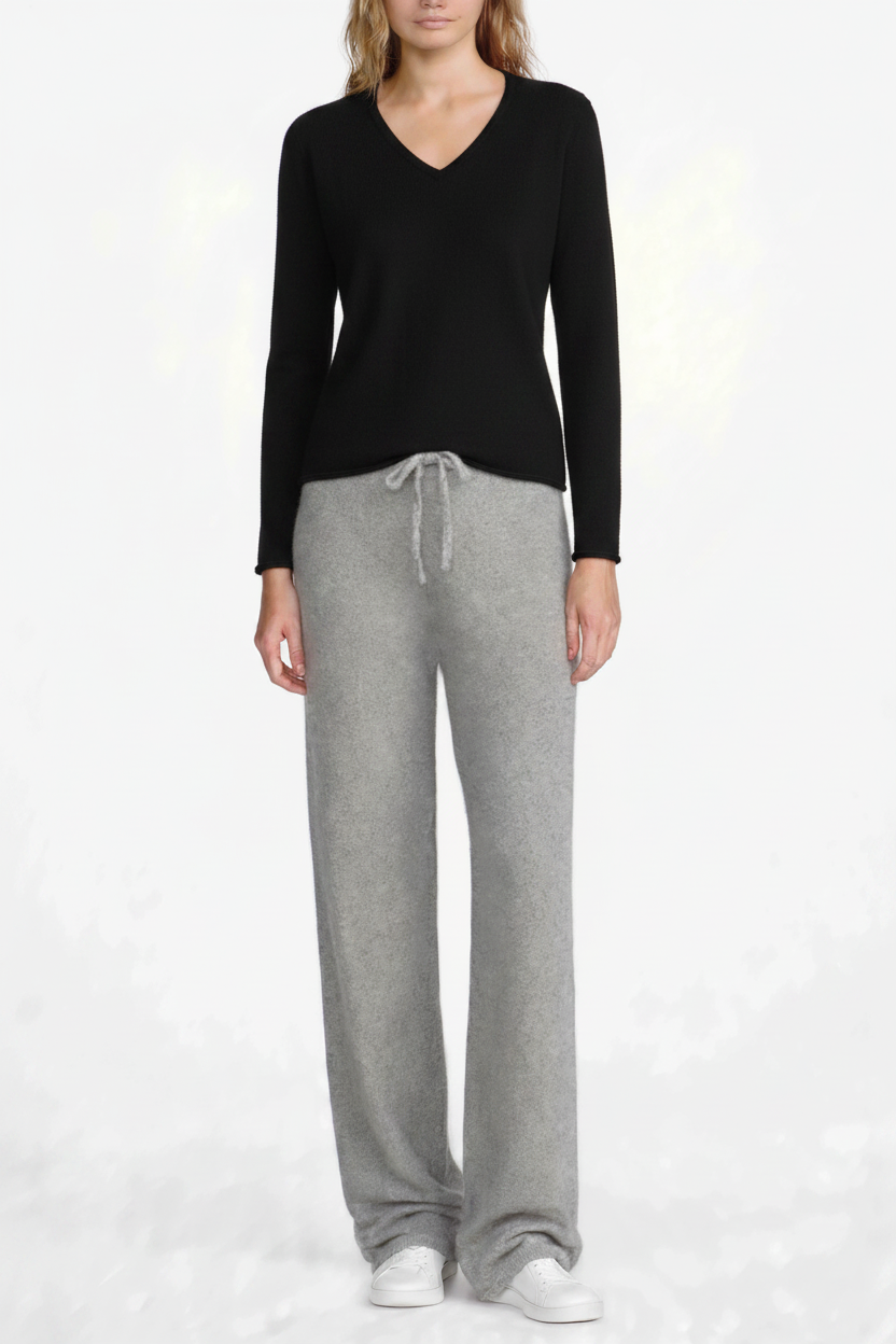 PC64 Black with Melange Grey Pants