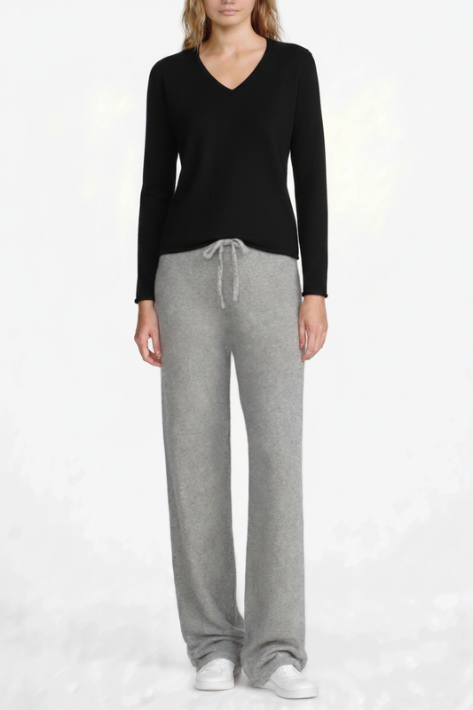 PC64 Black with Melange Grey Pants