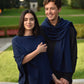Cashmere classic poncho black