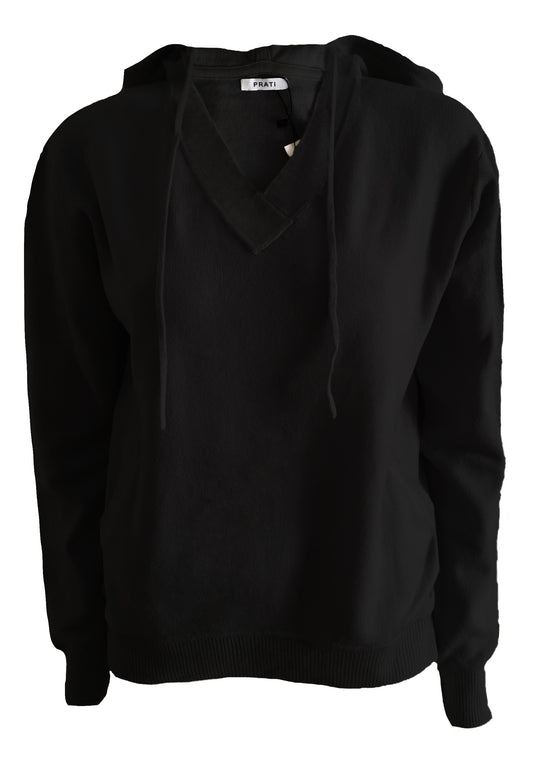 Cashmere hoodie black