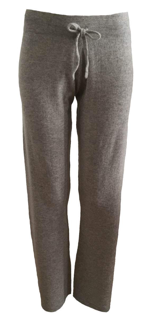 Cashmere lounge pant melange grey