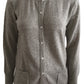 Cashmere cardigan melange grey